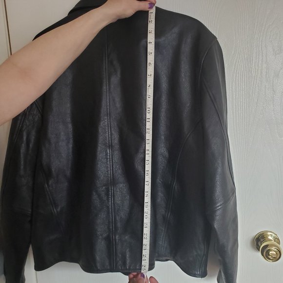 Men's Boutique of Leathers Black Leather Jacket - Picture 9 of 11